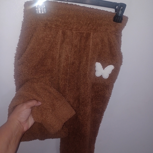 Super Cute & Cozy Fuzzy Pants- W Sz Small - Picture 4 of 6